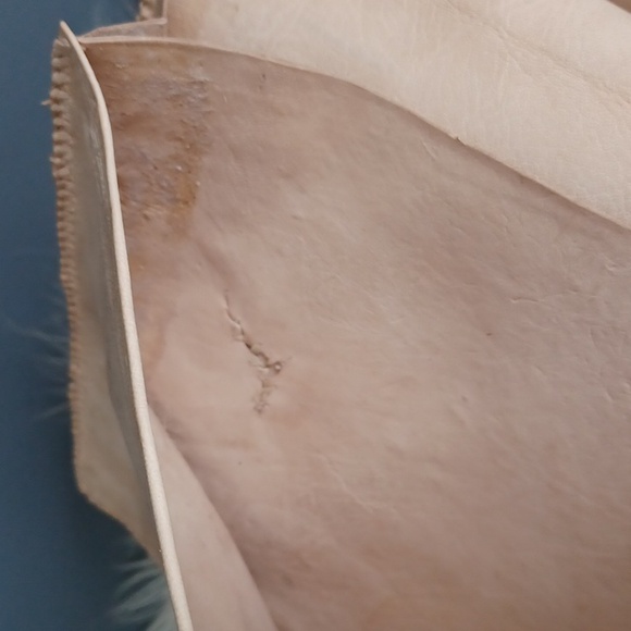 Handmade ,Unique Leather Clutch